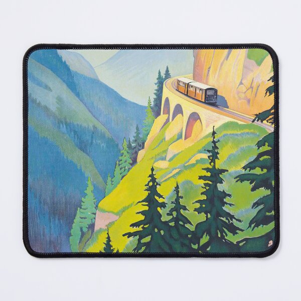 Item preview, Chamonix Martigny | Roger Broders | 1930 French Swiss Alps Travel Poster designed and sold by CJET.