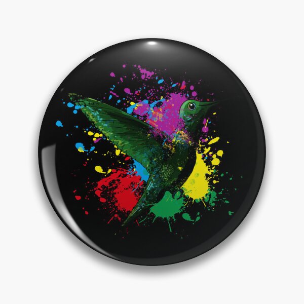 Item preview, Splash Flying Bird Hummingbird designed and sold by alwe-designs.
