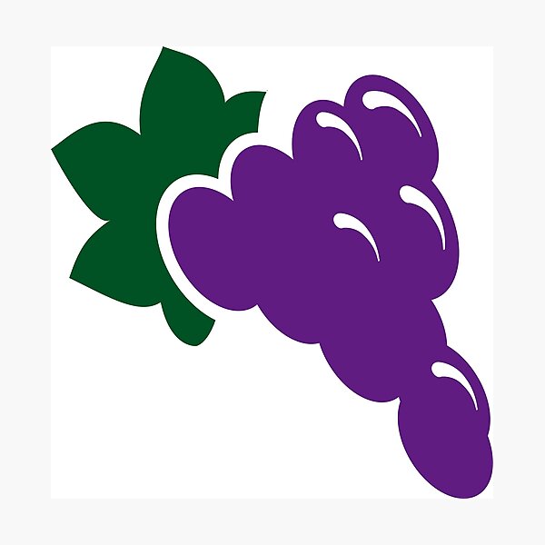 Item preview, Grapes Fruit designed and sold by KRStyleClub.