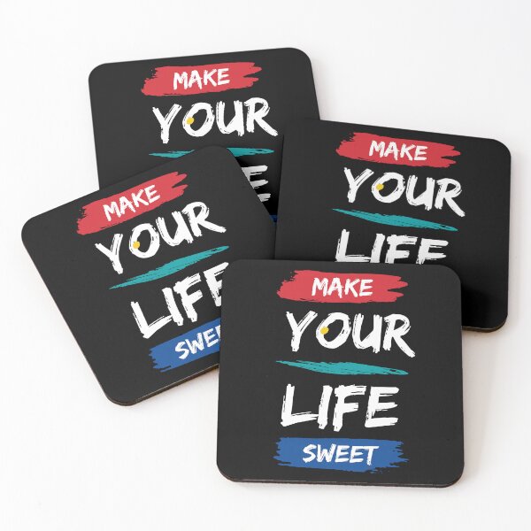 Item preview, Make Your Life Sweet - Motivational quote designed and sold by FancyZone.