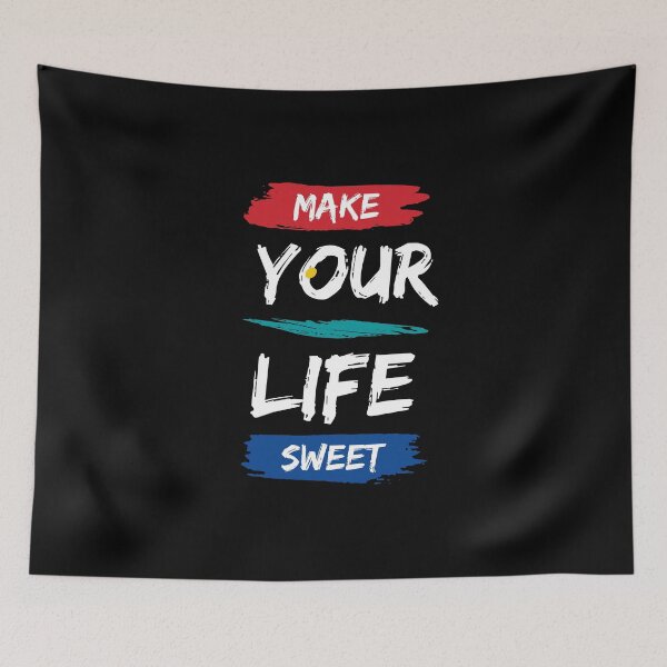 Item preview, Make Your Life Sweet - Motivational quote designed and sold by FancyZone.