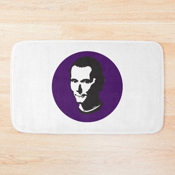 Item preview, Niccolo Machiavelli | Purple Machiavellianism Sticker designed and sold by PhilosophyWear.