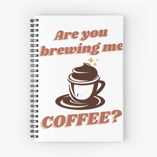 Item preview, Are you brewing coffee for me vintage retro coffee sign designed and sold by Emily Roberts.