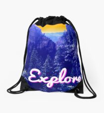 Mochila de cuerdas Explora las montañas del arco iris
