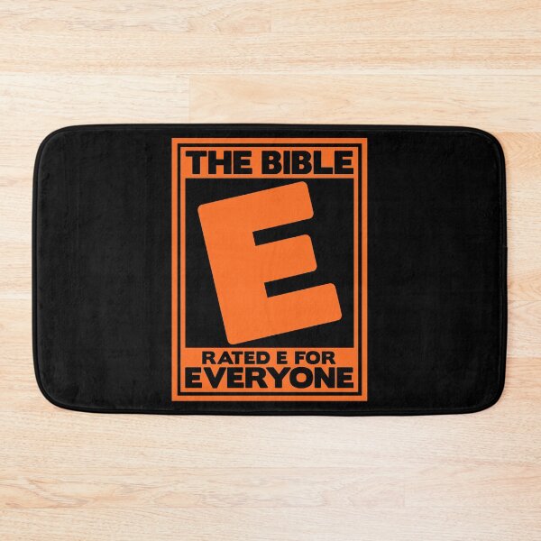 Item preview, The Bible Rated E for Everyone designed and sold by plushism.