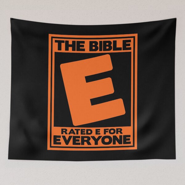 Item preview, The Bible Rated E for Everyone designed and sold by plushism.
