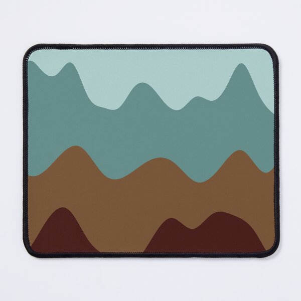 Item preview, waves pattern Aesthetics blue and brown designed and sold by Bonicrazypeople.