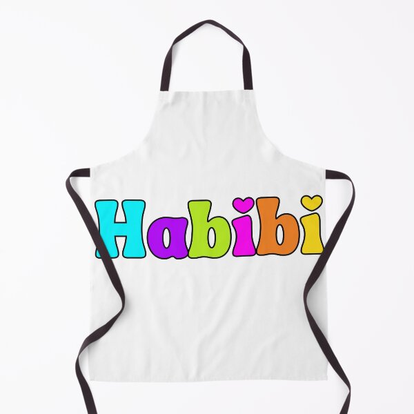 Item preview, Habibi rainbow colors and hearts designed and sold by Emily Roberts.