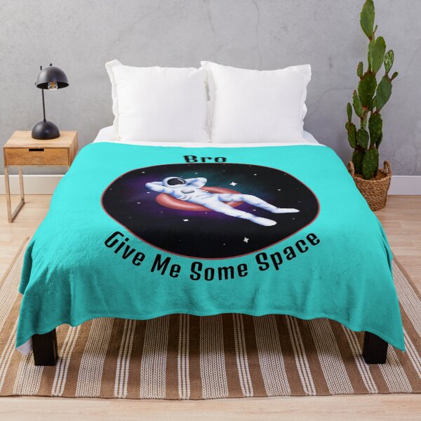 Item preview, Bro Give Me Some Space AZURE BLUE designed and sold by LargeShop.