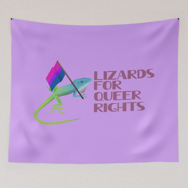 Item preview, Anoles for Queer Rights (Bi Edition) designed and sold by jfmclaughlin92.