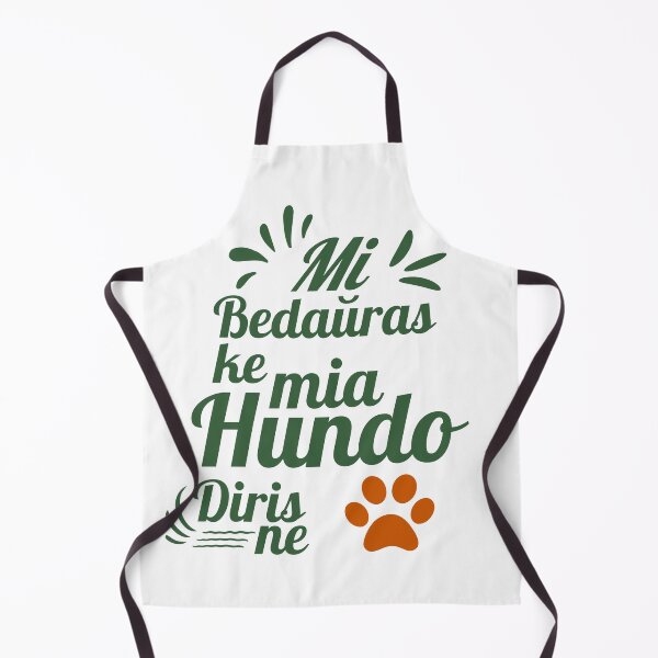 Item preview, Mi bedaŭras ke mia hundo diris ne (Hela) designed and sold by Zebastjan Johanzen.