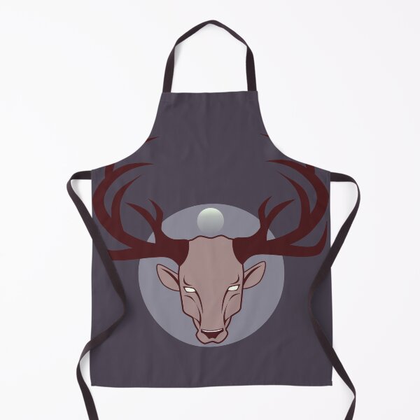 Item preview, ominous deer and moon designed and sold by Jhnlr.