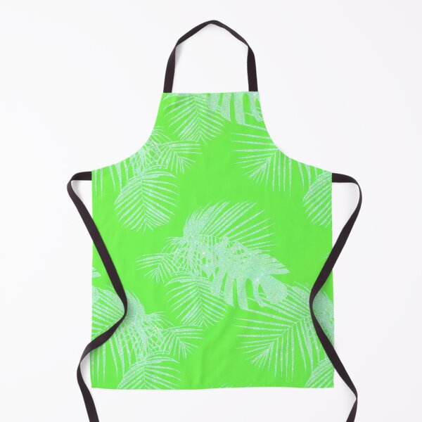 Item preview, Neon Lime Green Palm Leaves designed and sold by silviasunflower.