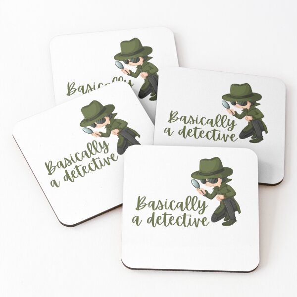 Item preview, Basically a Detective designed and sold by SunriseDrive.