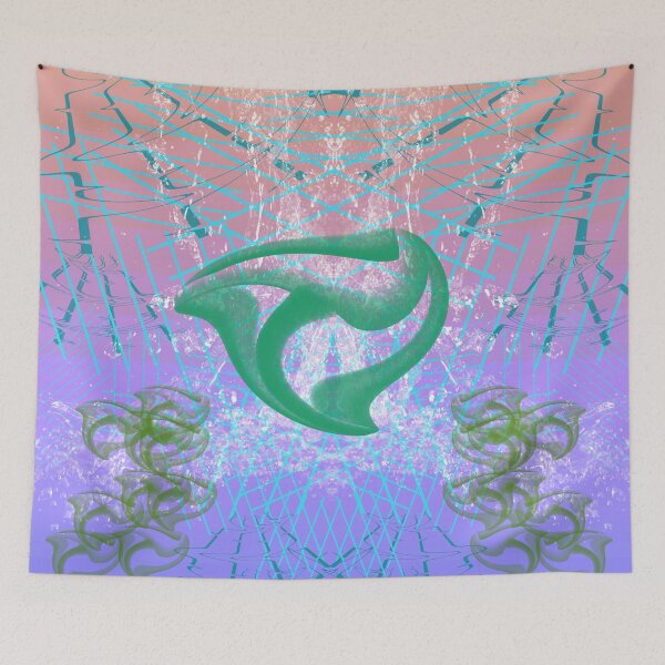 Item preview, Abstract Clash 4 (Vaporwave) designed and sold by Discordant Dreams Art.