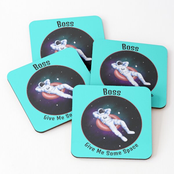 Item preview, Boss Give Me Some Space AZURE BLUE designed and sold by LargeShop.