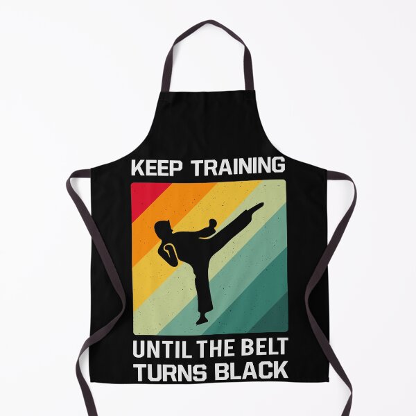 Item preview, Keep Training Until The Belt Turns Black Karate & Kong fu Lovers designed and sold by mohalaz.