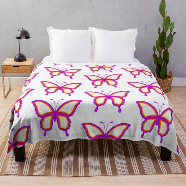 Aperçu de l'œuvre papillon violet créée et vendue par ty-dye-ty.