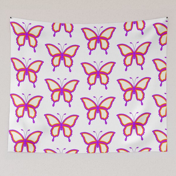 Aperçu de l'œuvre papillon violet créée et vendue par ty-dye-ty.