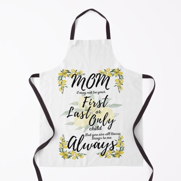 Item preview, Mom First Last Always Gratitude Lemon  designed and sold by TheDerwentPress.