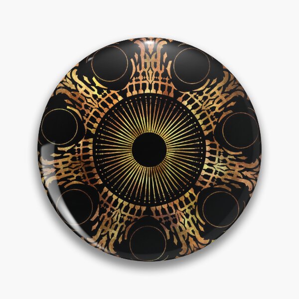 Item preview, The Sigil of Azem (Gold) designed and sold by WhiteCatArt.