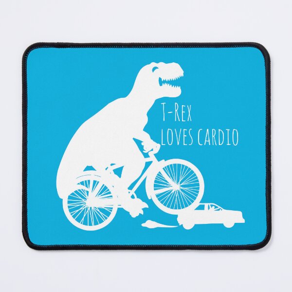 Item preview, T-Rex funny, fitness, cardio funny, bike lover designed and sold by Tim Addison.