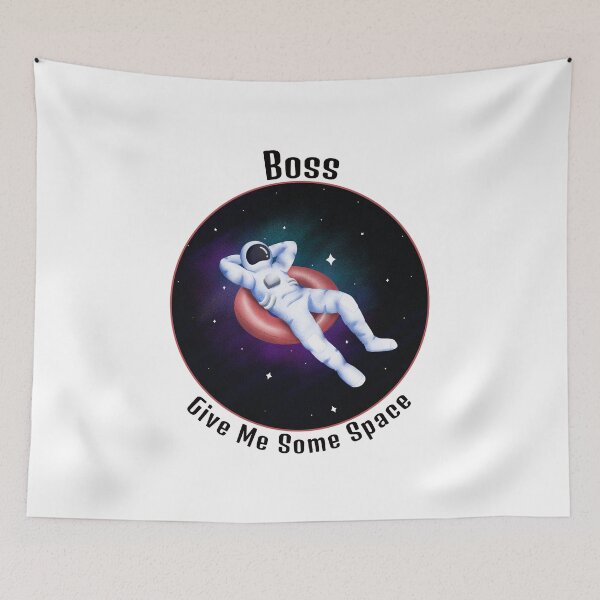 Item preview, Boss Give Me Some Space WHITE designed and sold by LargeShop.