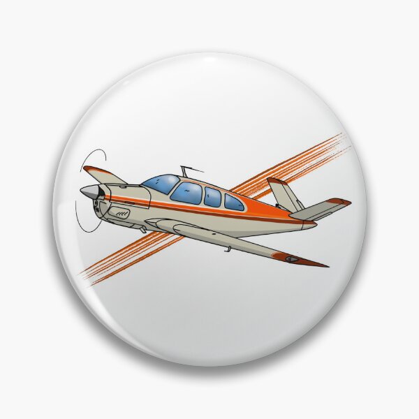 Item preview, V Tail Beechcraft Bonanza (Orange) designed and sold by RampRatGear.