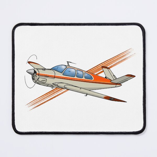 Item preview, V Tail Beechcraft Bonanza (Orange) designed and sold by RampRatGear.