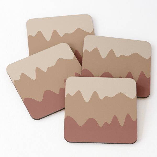 Item preview, Waves pattern Aesthetics brown  designed and sold by Bonicrazypeople.