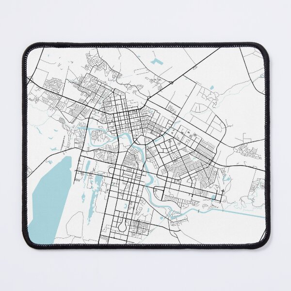 Item preview, Nur-Sultan City Map of Akmola, Kazakhstan - Circle designed and sold by deMAP.
