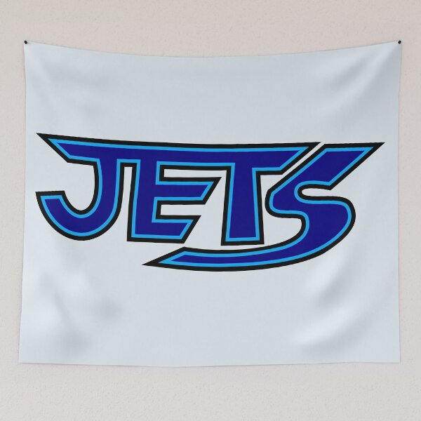 Item preview, Jets Logo (blue) designed and sold by ZapJazz.
