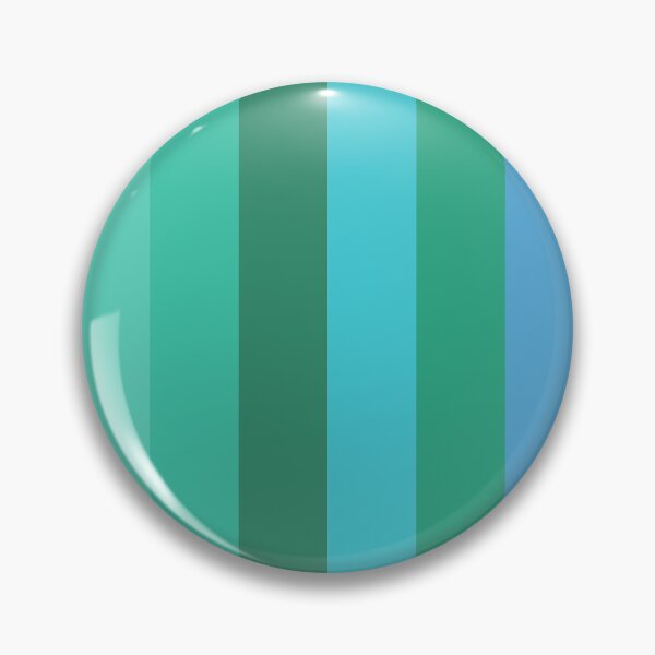 Item preview, blue and gree minimalist stripe pattern designed and sold by pauloneill-art.
