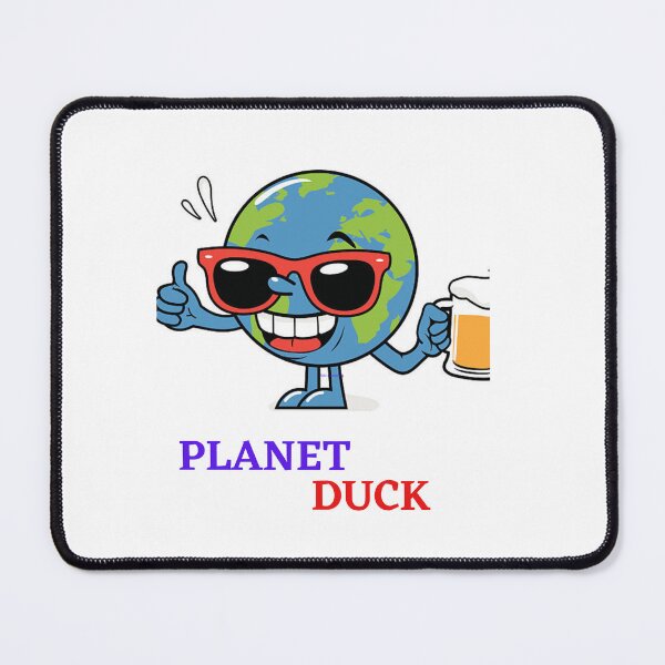 Item preview, PLANET DUCK IN BEAUTIFUL COLORS designed and sold by marie1919.