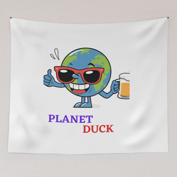 Item preview,  PLANET DUCK IN BEAUTIFUL COLORS designed and sold by marie1919.