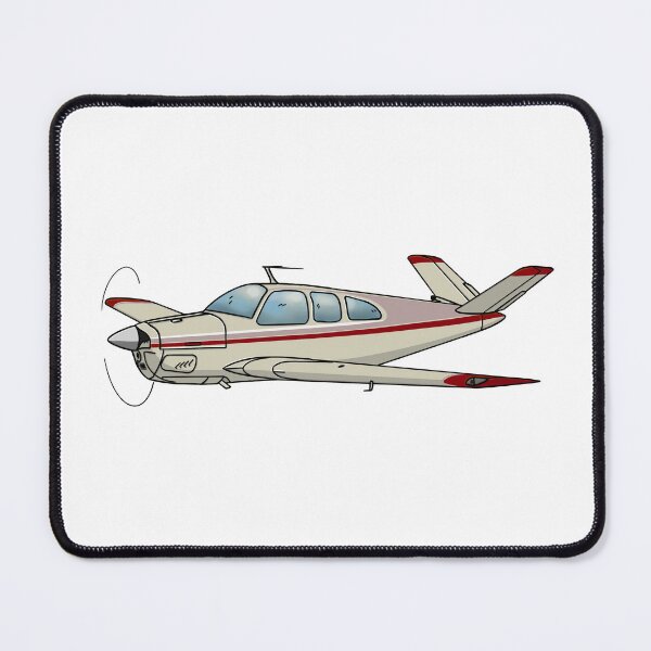 Item preview, V Tail Beechcraft Bonanza (Red) designed and sold by RampRatGear.