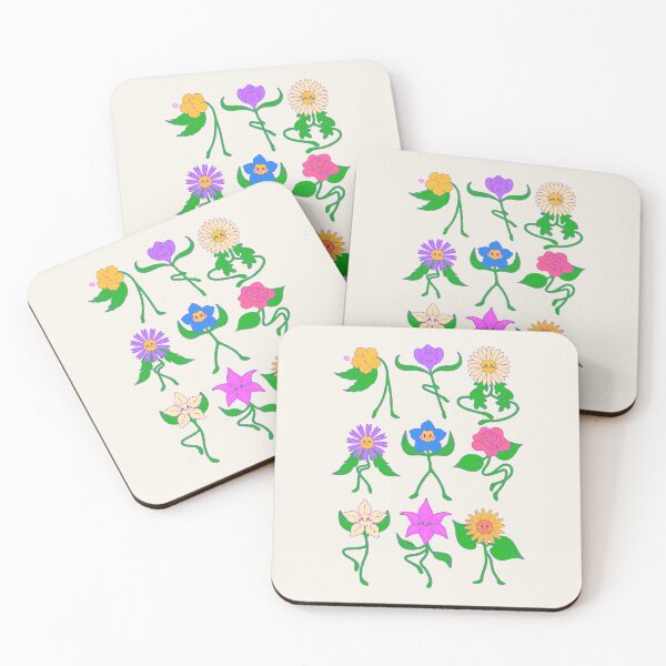 Item preview, Dancing flowers designed and sold by thehappylot.