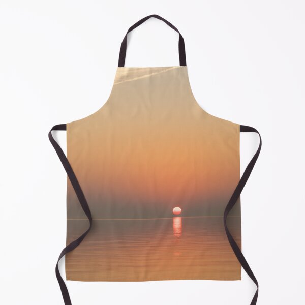 Item preview, Niebla rosa anaranjada - Sol colorido sobre el agua designed and sold by Georgia Mizuleva.