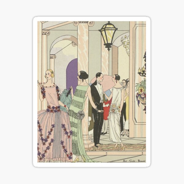 Aperçu de l'œuvre Art–Goût–Beauté Illustrations de mode vintage 1924 créée et vendue par LoveSeasonz.