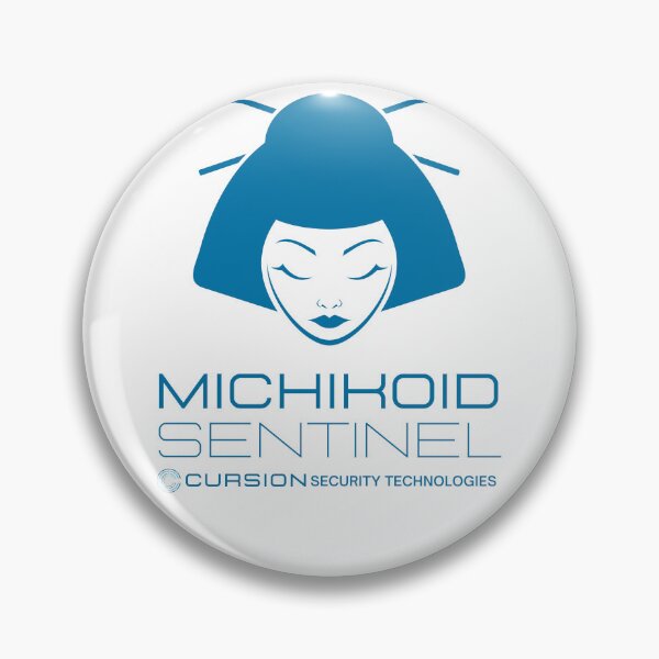 Item preview, Michikoid Sentinel (Large) by Cursion Security Technologies (William Gibson t-shirt The Peripheral) designed and sold by Gibson Futures.