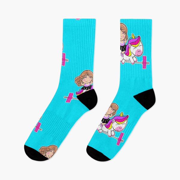 Item preview, Barbell girl, unicorn friends designed and sold by Tim Addison.