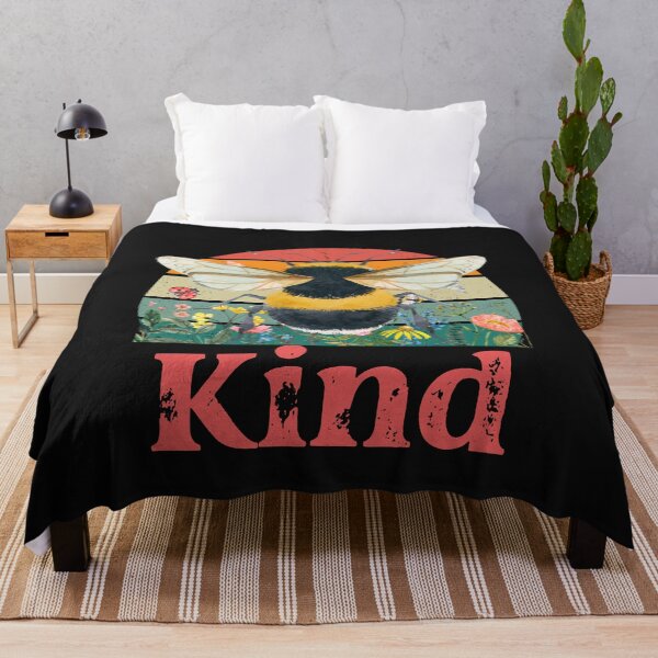 Item preview, Bee Kind Vintage Sunset designed and sold by HappyLifeCreate.