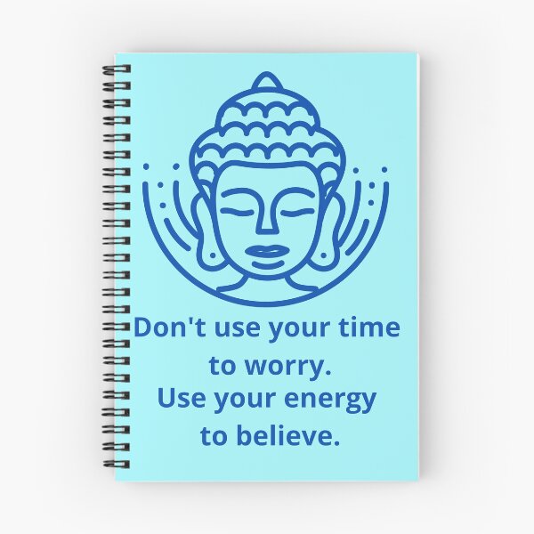 Item preview, Don't Use Your Time To Worry. Use Your Energy To Believe. designed and sold by MyTshirtArt.