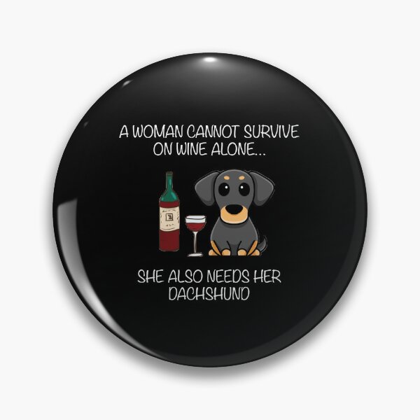Item preview, Funny Dachshund And Wine designed and sold by Daschunddesigns.