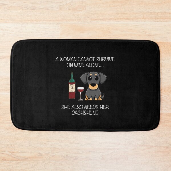 Item preview, Funny Dachshund And Wine designed and sold by Daschunddesigns.