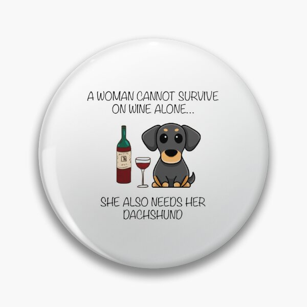 Item preview, Funny Dachshund And Wine designed and sold by Daschunddesigns.