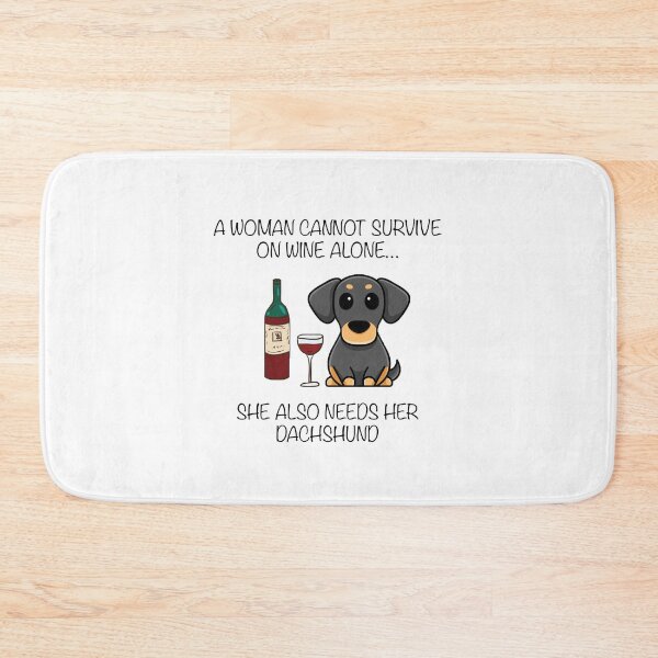 Item preview, Funny Dachshund And Wine designed and sold by Daschunddesigns.