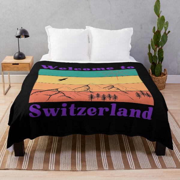 Item preview, Welcome to Switzerland Switzerland Map Travel I love Switzerland Pride Switzerland flag Switzerland vacation Swiss Confederation designed and sold by Swissstore.