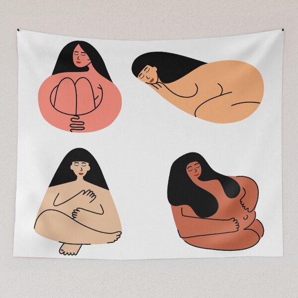 Item preview, The concept of body positivity and the right attitude towards yourself  designed and sold by DaisyArtDecor.