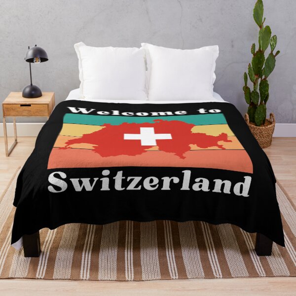 Item preview, Welcome to Switzerland Switzerland Map Travel I love Switzerland Pride Switzerland flag Switzerland vacation Swiss Confederation designed and sold by Swissstore.